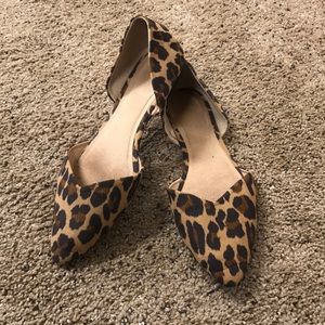 Old Navy Leopard Pointed Flats
